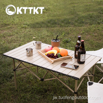 Wisata Camping Picnic Egg Roll Tableⅱ